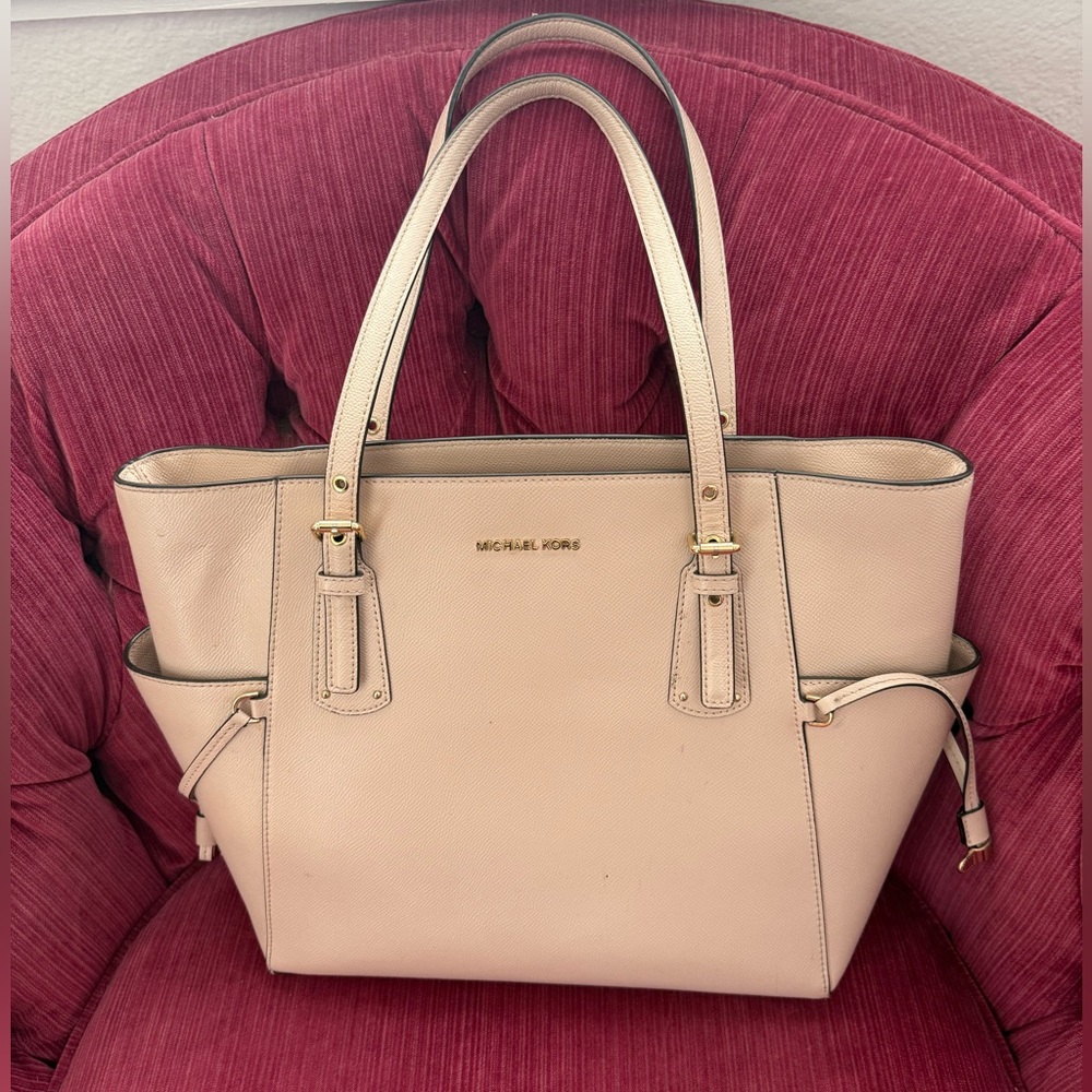 Michael Kors Beige Tote Bag
